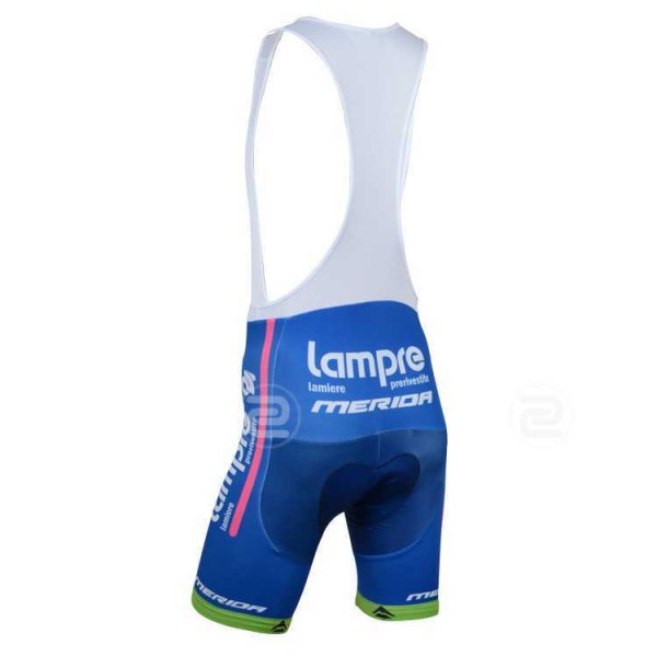 Lampre Merida 2014 Fahrradbekleidung Kurz Trägerhose 6WSGC