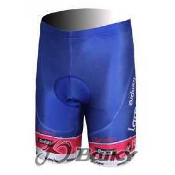 Lampre ISD Pro Team Kurz Radhose blau roze 3BC1U