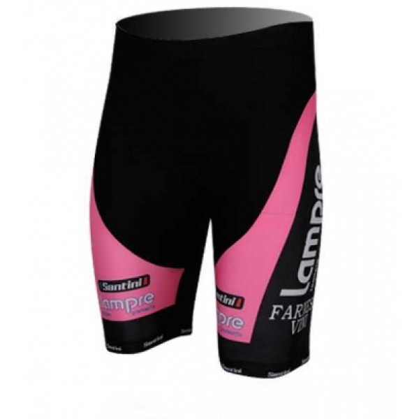 Lampre Merida 2014 Kurz Radhose roze Schwarz DOK7O