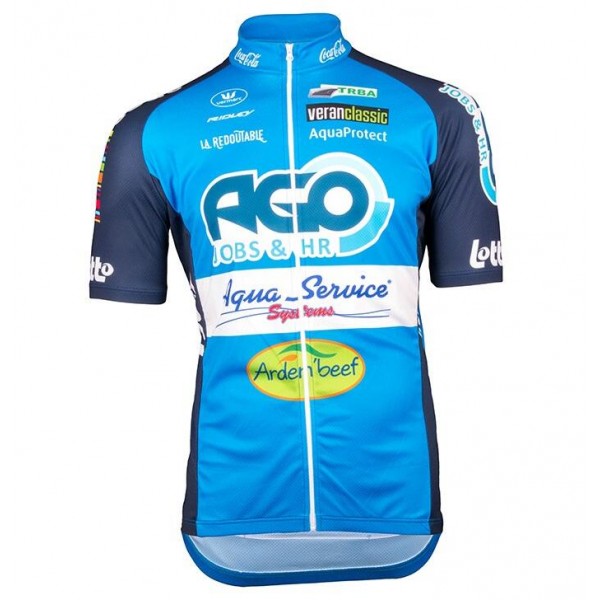 AGO-AQUA SERVICE 2018 Fahrradbekleidung Radtrikot 8MRXM