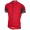 Castelli Aero Race 4.1 Solid Rot Fahrradbekleidung Radtrikot 3V409