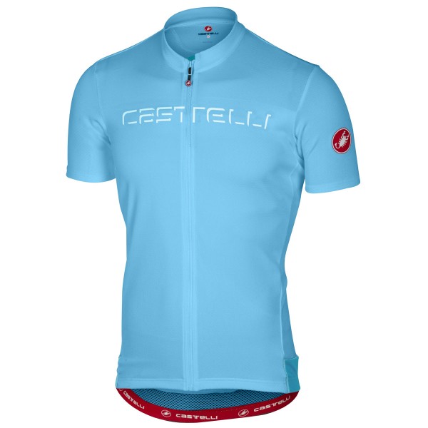 Castelli Prologo 5 blau Fahrradbekleidung Radtrikot 1XLYH