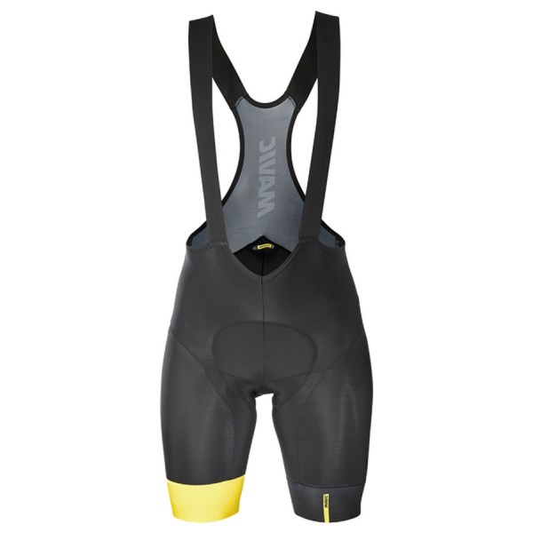 Mavic Essential Schwarz gelb Kurz Trägerhose 7833U