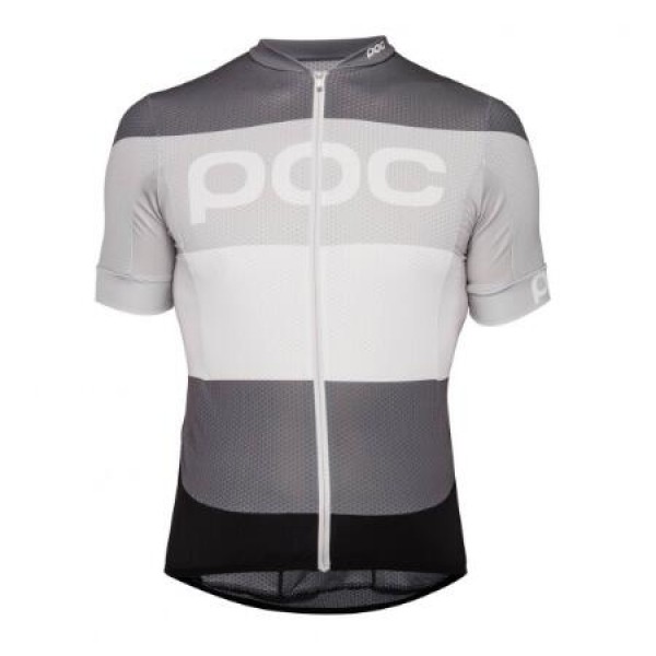 POC Essential steel multi grey Fahrradbekleidung Radtrikot DB1PJ