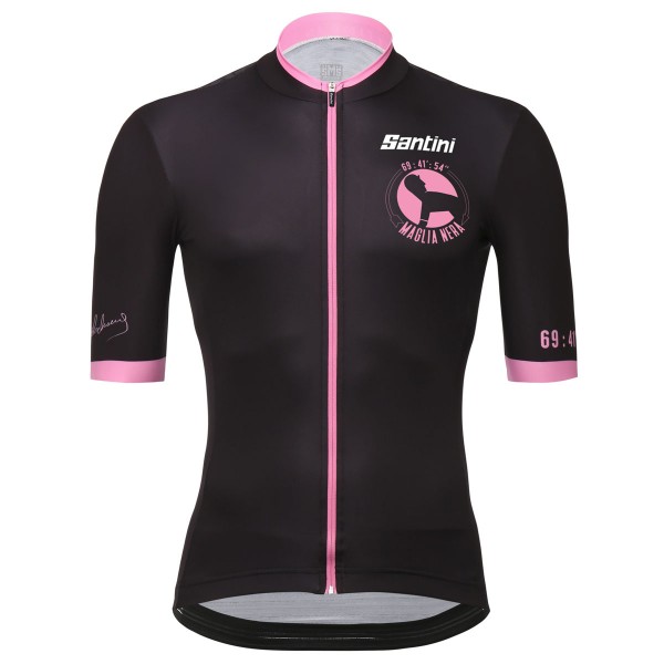 Santini La Maglia Nera 2018 Fahrradbekleidung Radtrikot 5OWZU