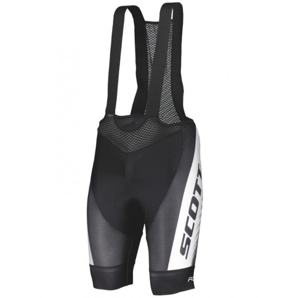 SCOTT RC PRO Kurz Trägerhose black/white CKN0P