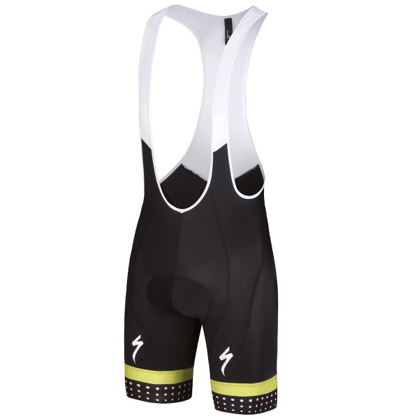 Specialized RBX Comp-Schwarz gelb Kurz Trägerhose 3TDKT