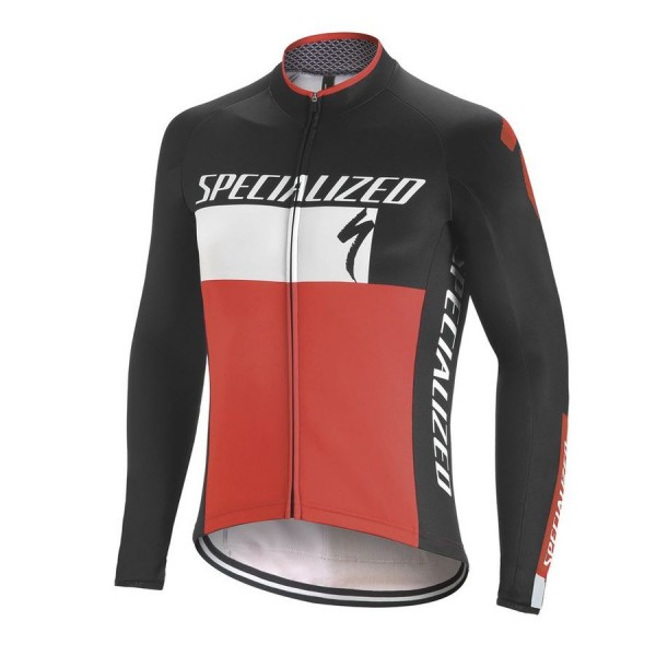 Specialized Element RBX Comp Logo-weiß M/L Fahrradbekleidung Radtrikot Langarm 1KL88