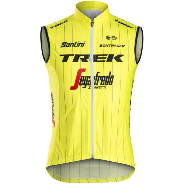 TREK-SEGAFREDO 2018 fluo gelb Windstopper Vest B0OSM