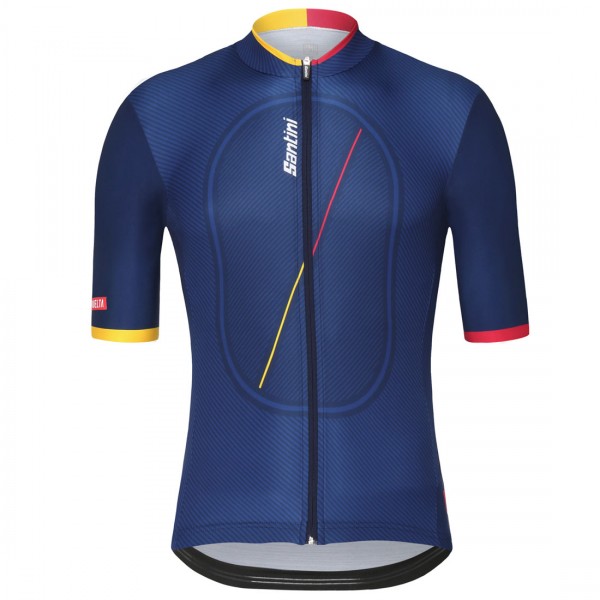 Vuelta Espana 2018 Km Cero Fahrradbekleidung Radtrikot E1Z1J