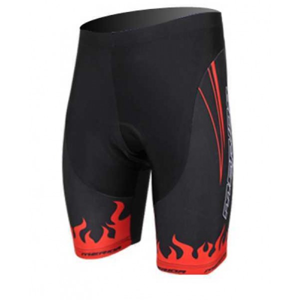 Merida 2014 Kurz Radhose Schwarz Rot BVDIQ