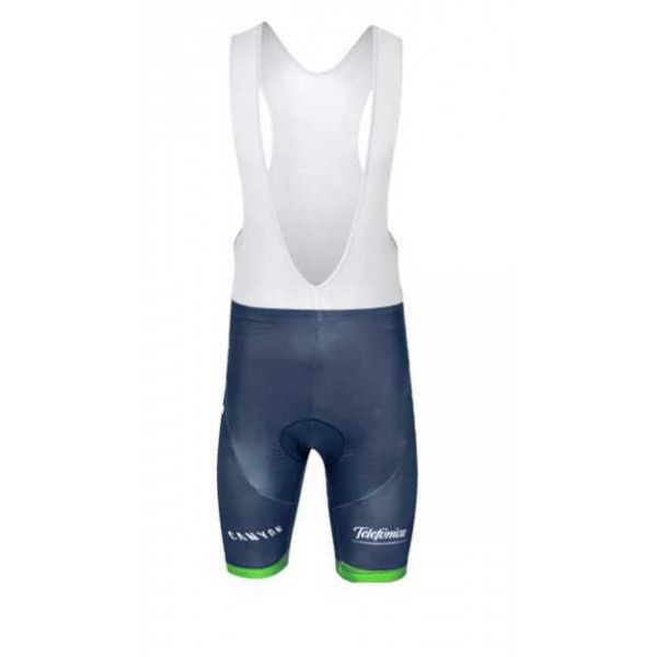 Movistar Teams 2014 Fahrradbekleidung Kurz Trägerhose 7UIF3