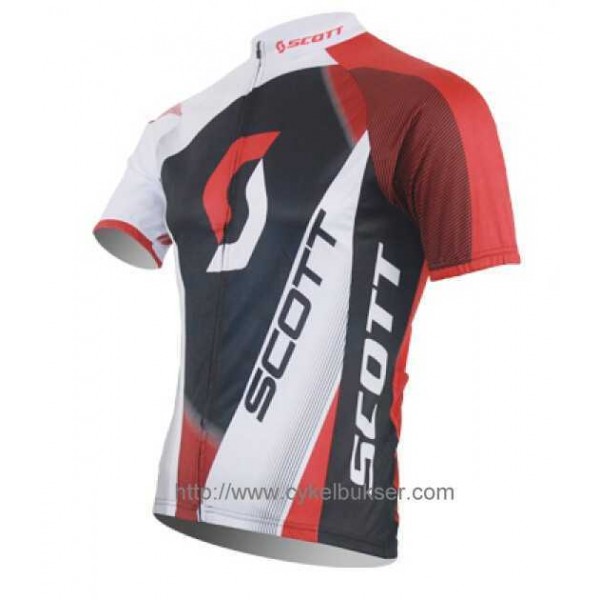 SCOTT RC Pro Fahrradtrikot Radsport Schwarz Rot weiß 9SBDP