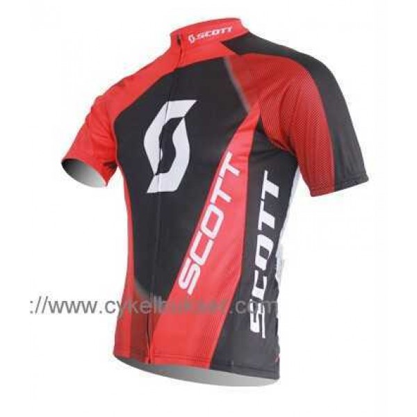 SCOTT RC Pro Fahrradtrikot Radsport Rot Schwarz II 5JM2G