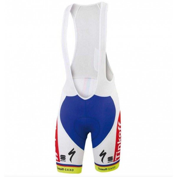 2015 Tinkoff Kurz Radhose Rot blau 7EQX2