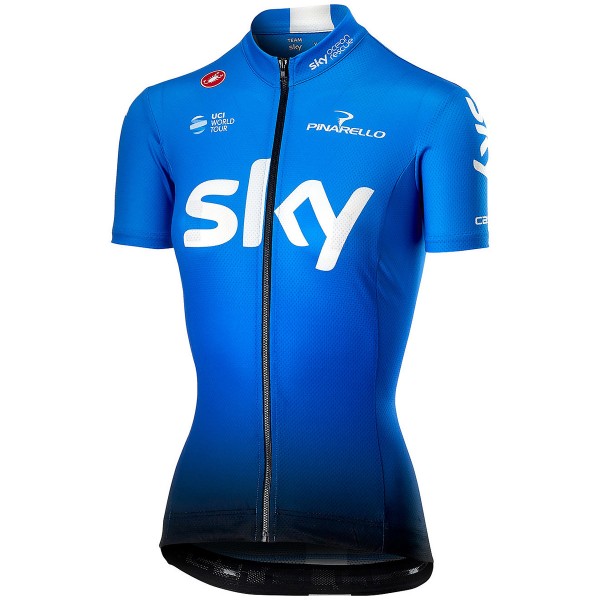 TEAM SKY 2019 Damen Ocean Rescue Fahrradbekleidung Radtrikot GTHPP