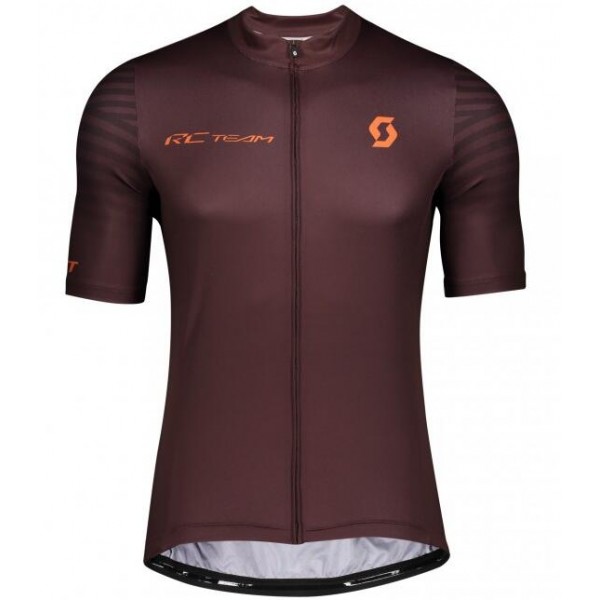 2020 SCOTT RC TEAM 10 Radtrikot kurzarm Braun