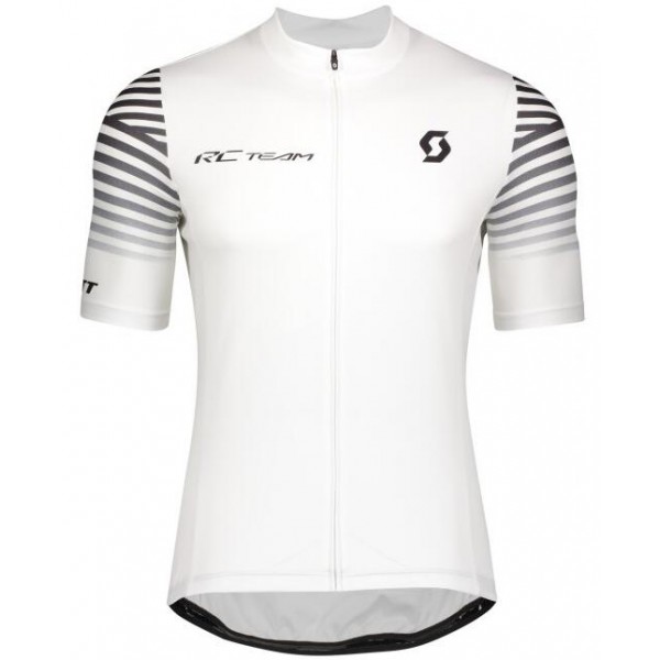 2020 SCOTT RC TEAM 10 Radtrikot kurzarm Weiß