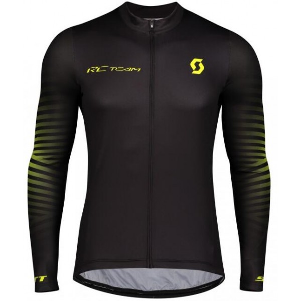 2020 SCOTT RC TEAM 10 Radtrikot langarm Schwarz 2812