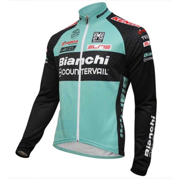 2016 BIANCHI COUNTERVAIL Fahrradbekleidung Radtrikot Langarm SDIEY