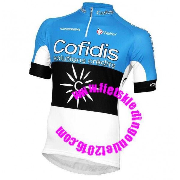 2016 Cofidis Champion Fahrradbekleidung Radtrikot blau JIX2P