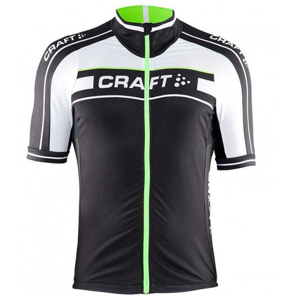 2015 Craft Bike Grand Tour Schwarz-weiß-grün Fahrradtrikot Radsport Y44K7