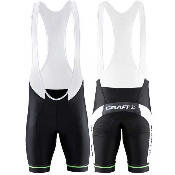 2015 Craft Bike Grand Tour Schwarz-weiß-grün Kurz Radhose LJVGZ