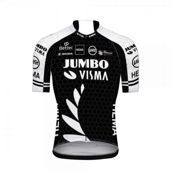 Jumbo Visma New Zealand Pro Team 2021 Fahrradbekleidung Radtrikot rP50dV