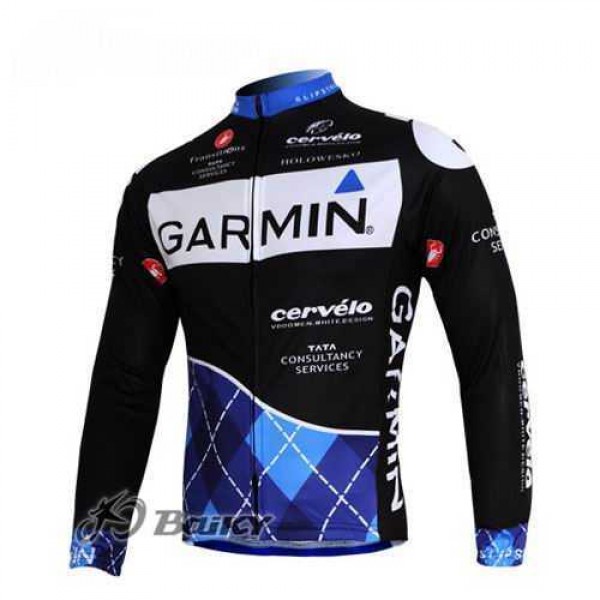 Garmin Cervelo Pro Team Radtrikot Langarm Schwarz ZBG1T