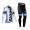 Kopen Giant 2014 Fahrradbekleidung Set Langarmtrikot+Lange Radhose blau weiß LA59F