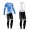 Kopen Giant 2014 Fahrradbekleidung Set Langarmtrikot+Lange Trägerhose blau NLYN3