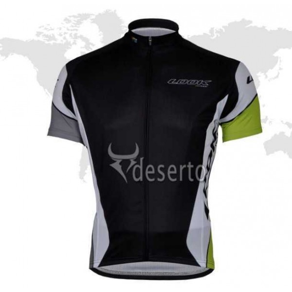 2013 LOOK outlet Fahrradtrikot Radsport Schwarz S9A9O