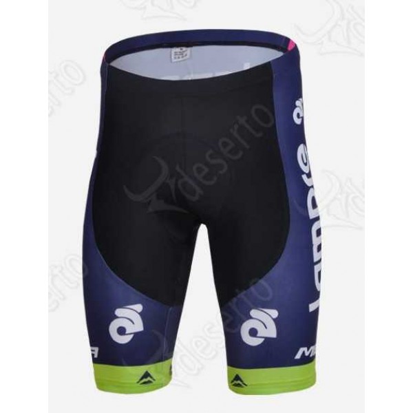 Lampre Merida 2014 Kurz Radhose blau QJU5A