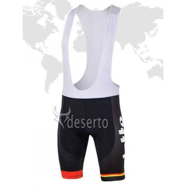 Lotto Belisol 2014 Fahrradbekleidung Kurz Trägerhose QMID2