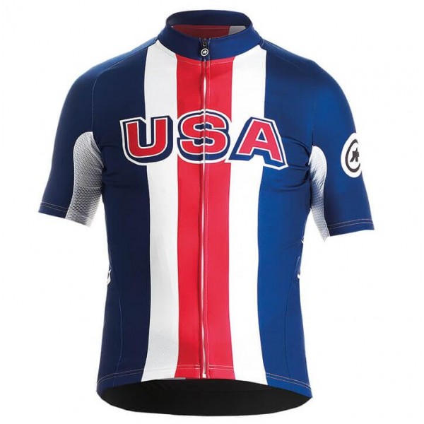 USA NATIONAL TEAM 2018 ASSOS Fahrradbekleidung Radtrikot TIK7U