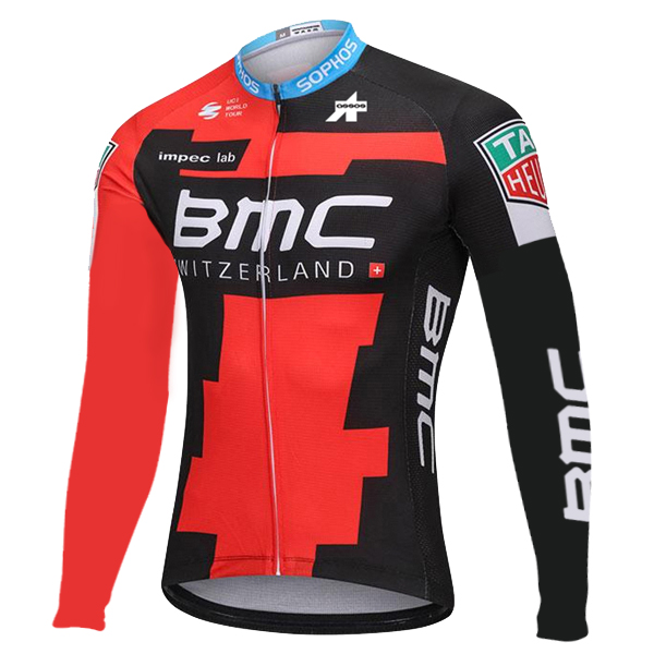 BMC Racing Team 2018 Fahrradbekleidung Radtrikot Langarm M4BBN