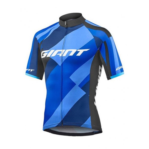 2018 Giant Elevate blau Fahrradbekleidung Radtrikot QPYSJ