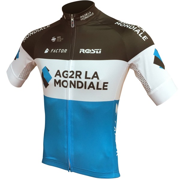 Ag2r La Mondiale 2018 Team Fahrradbekleidung Radtrikot L2P3J