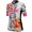 Alka Advanced Flower Damen weiß Fahrradbekleidung Radtrikot P74V8