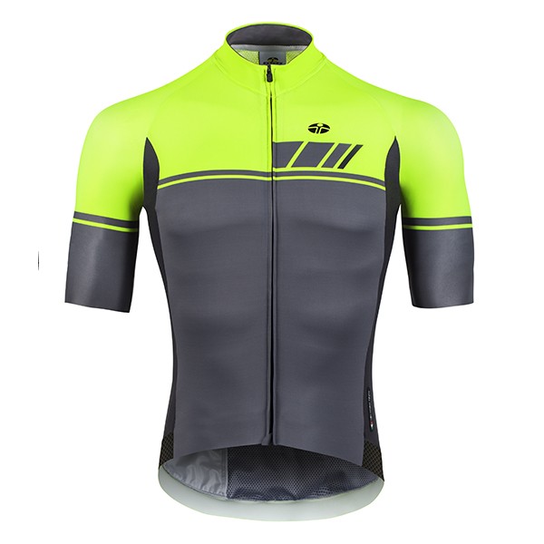 GSG Giessegi Fluo gelb Fahrradbekleidung Radtrikot STELVIO – 03323 WO553