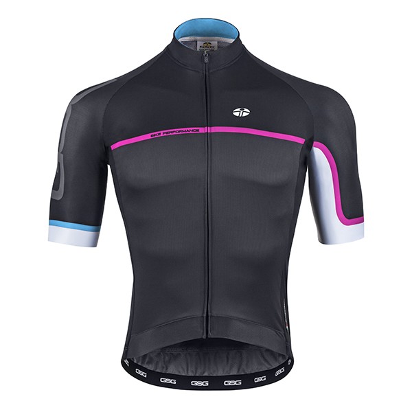 GSG Giessegi blau roze Fahrradbekleidung Radtrikot MORTIROLO – 03330 U2FN4