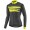 Giant Rival Fahrradbekleidung Radtrikot Langarm black/yellow SC47Q