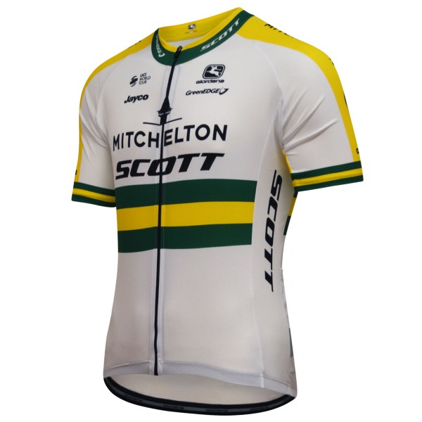 Mitchelton Scott 2018-Australian Champion Fahrradbekleidung Radtrikot XOQC4