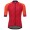 Santini Ace Rot Fahrradbekleidung Radtrikot YMDAP