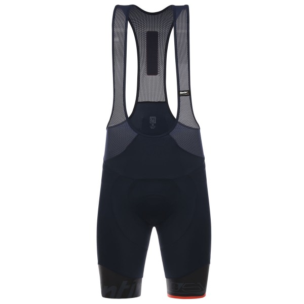 Santini Sleek 99 grijs Kurz Trägerhose S96XE