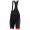 SCOTT RC TEAM Kurz Trägerhose black/fiery red KPC9A