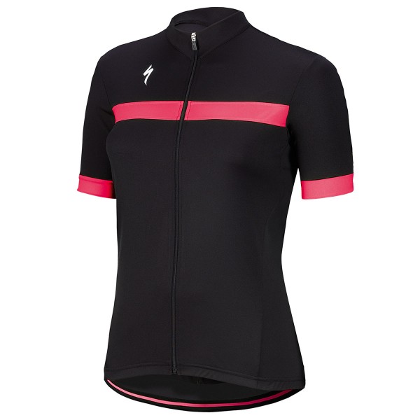 Specialized RBX Sport-Schwarz rosa Damen Fahrradbekleidung Radtrikot URW0J