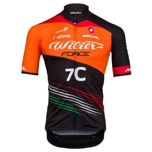 TEAM WILIER FORCE 7C 2018 Fahrradbekleidung Radtrikot MDYX1