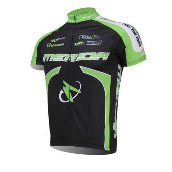 Merida 2014 Fahrradtrikot Radsport Schwarz grün JOC8E