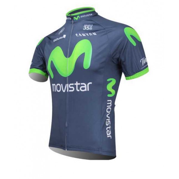 Movistar Teams 2014 Fahrradtrikot Radsport L4ZQ6